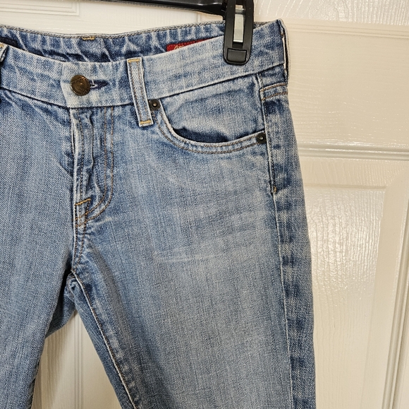 Citizens Of Humanity Pants - Citizens Of Humanity Blue Jean Denim Long Shorts Classic Cutoff Style 251